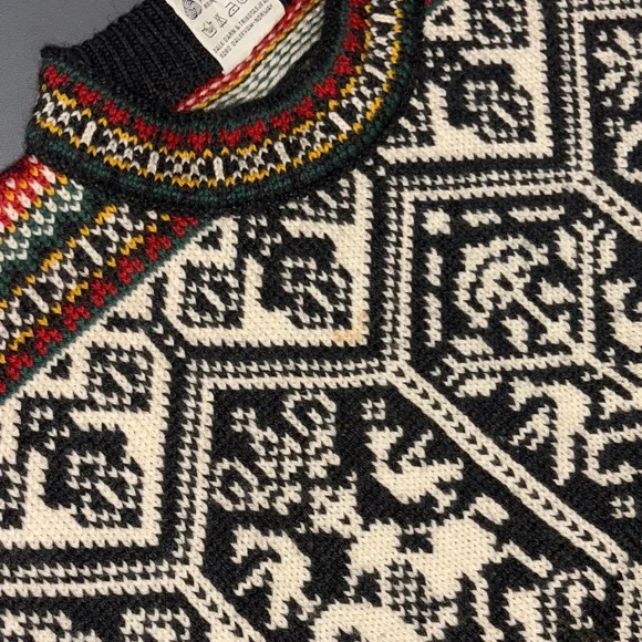 Vintage 1994 Dale of Norway Lillehammer Olympics Wool Sweater - Picture 9 of 9